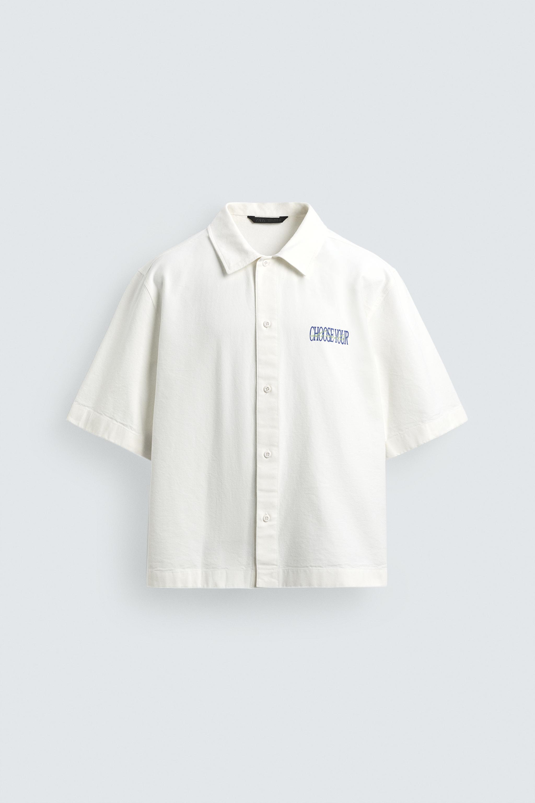 CHEMISE DÉLAVÉE IMPRIMÉ BIMATIÈRE